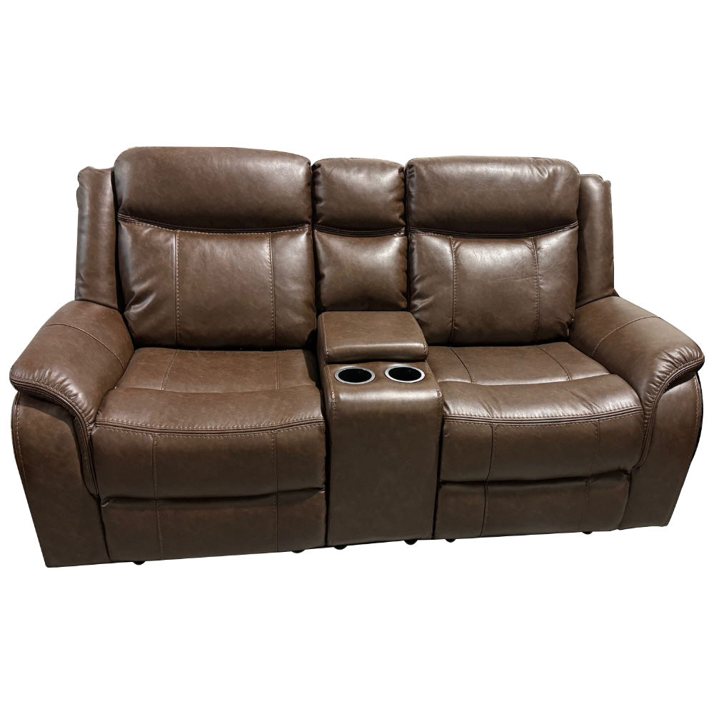 4002 - Leather Sofa Set