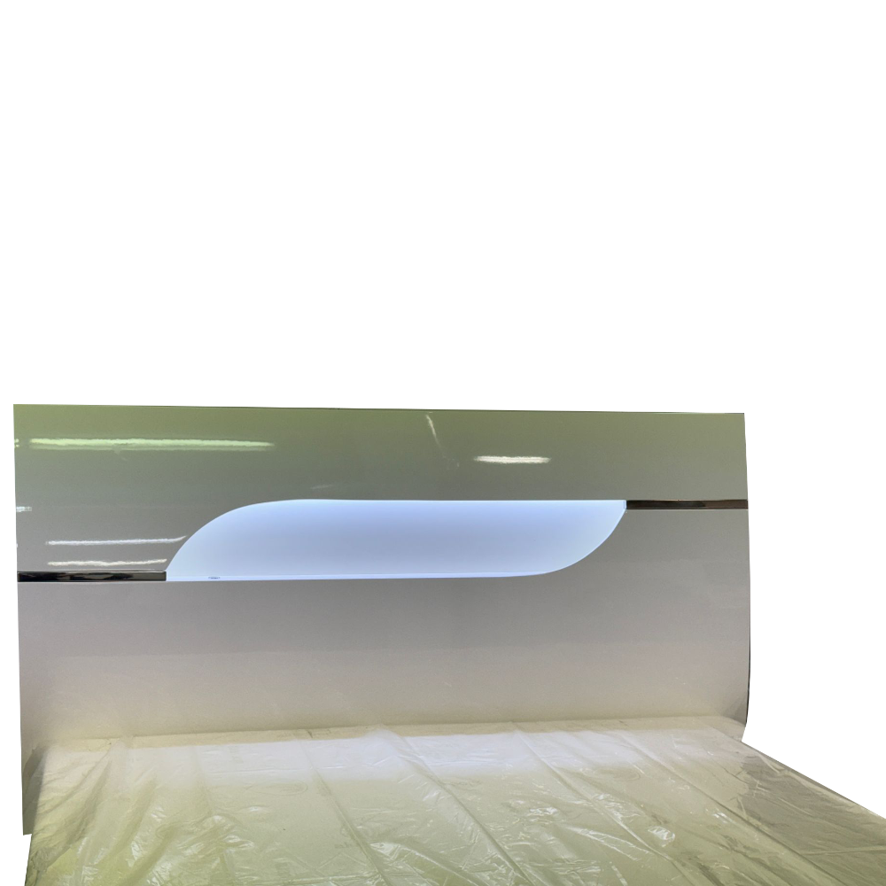 7018 - White Storage Bed