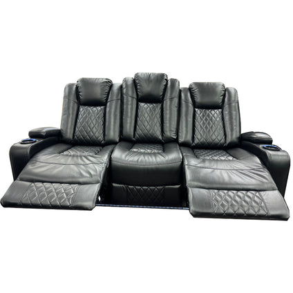 4001 - Leather Sofa Set